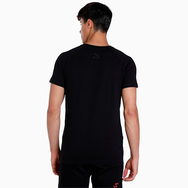 PUMA x one8  Men's Slim Fit T-Shirt, PUMA Black, extralarge-IND