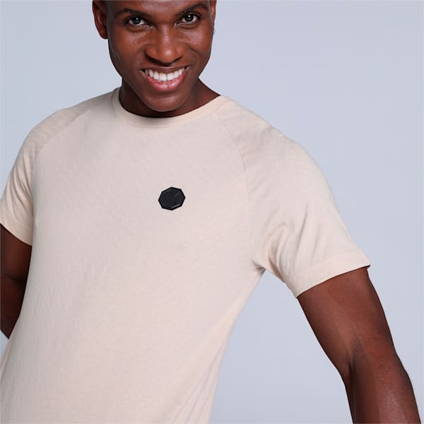 PUMA x one8  Men's Slim Fit T-Shirt, Granola, extralarge-IND