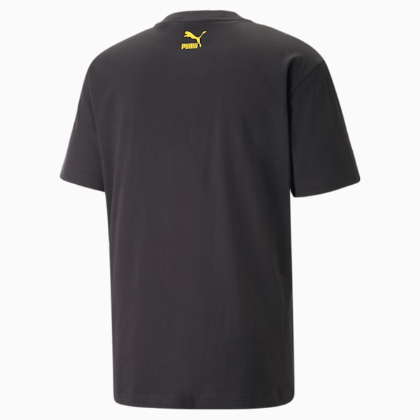 PUMA X STAPLE Graphic Men's T-Shirt, PUMA Black
