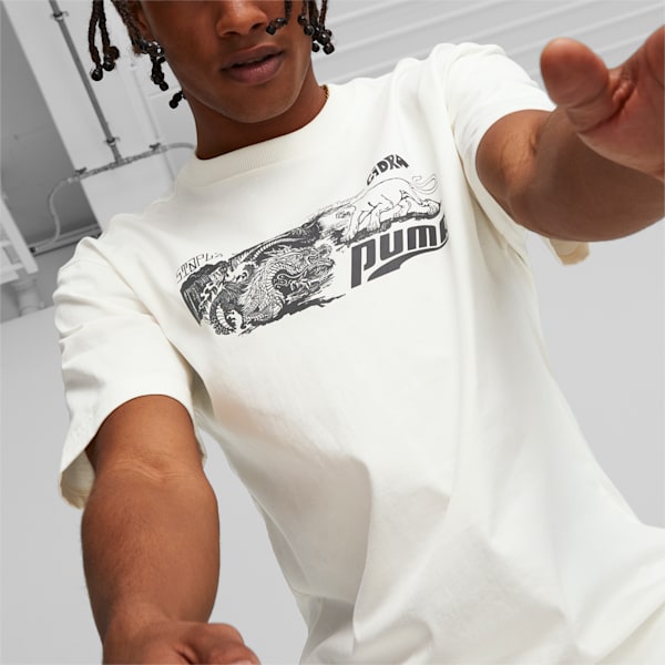 PUMA X STAPLE Graphic Men's T-Shirt, Warm White