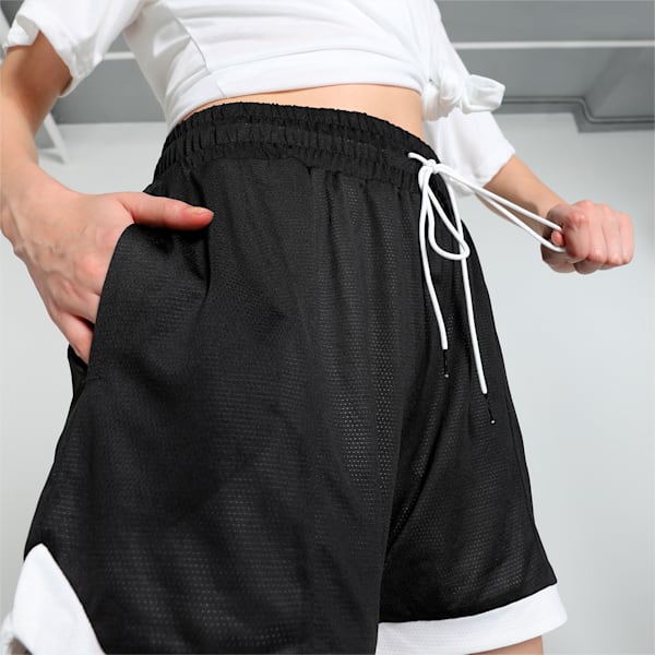 Arc-hitect Mesh Women's Shorts, PUMA Black, extralarge-IND