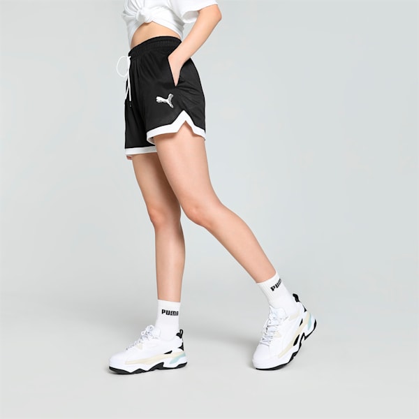 Arc-hitect Mesh Women's Shorts, PUMA Black, extralarge-IND