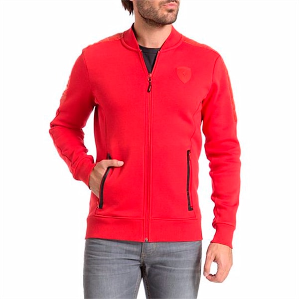 Ferrari Men's Track Jacket, rosso corsa, extralarge-IND