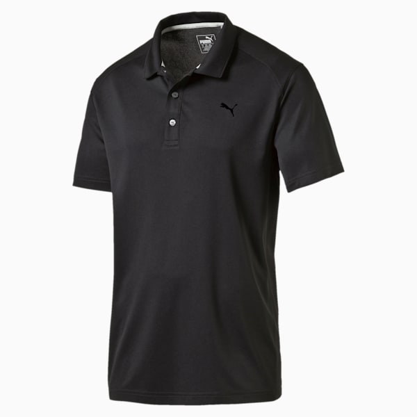 Golf Pounce Polo, black, extralarge-IND