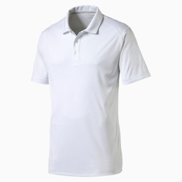 Essential Pounce Polo Shirt, bright white, extralarge