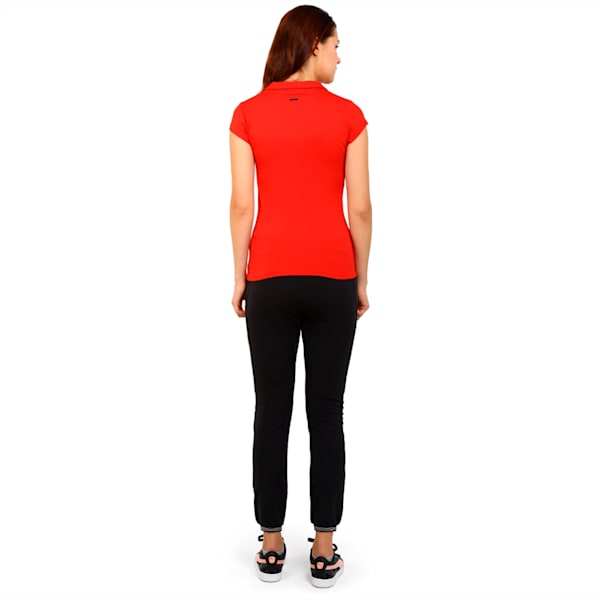 Ferrari Women's Polo, rosso corsa, extralarge-IND