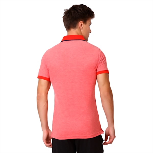 SS POLO 1, high risk red heather, extralarge-IND