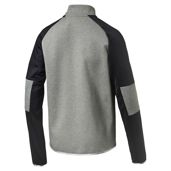 Mercedes Sweat Jacket, Medium Gray Heather, extralarge-IND
