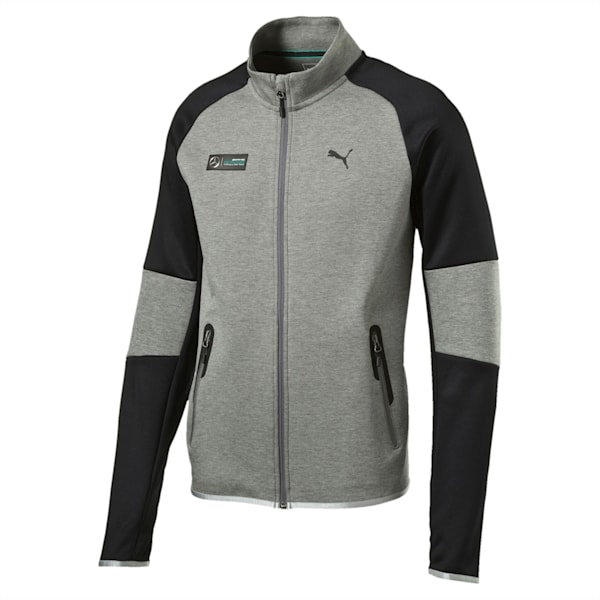 Mercedes Sweat Jacket, Medium Gray Heather, extralarge-IND