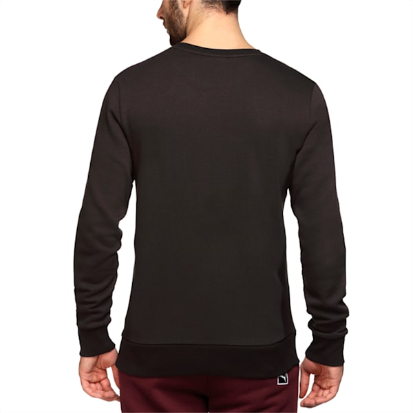 Archive Logo Men's Fleece Sweater, Puma Black, extralarge-IND