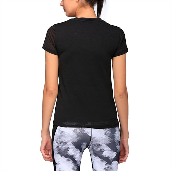 Archive Women's Overlay T-Shirt, Puma Black, extralarge-IND
