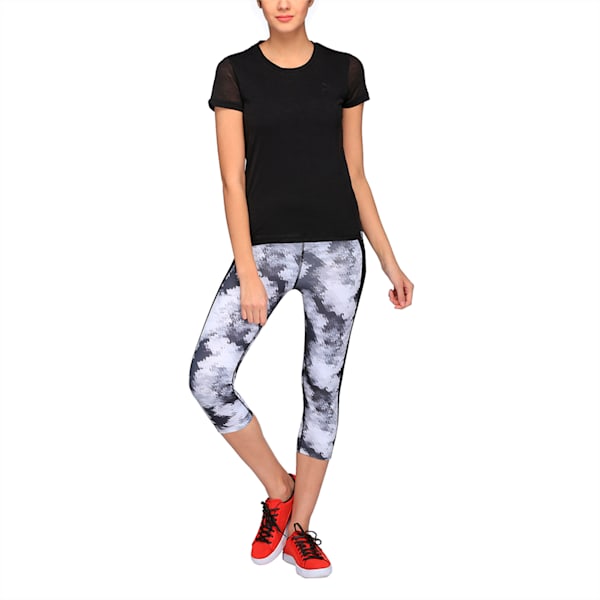 Archive Women's Overlay T-Shirt, Puma Black, extralarge-IND