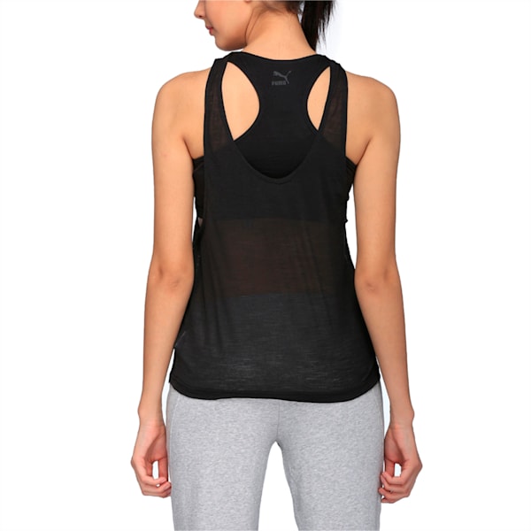 Archive Women's Overlay Tank Top, Puma Black, extralarge-IND