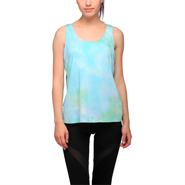 Evolution Women's Tank Top, Puma Black-AOP, extralarge-IND