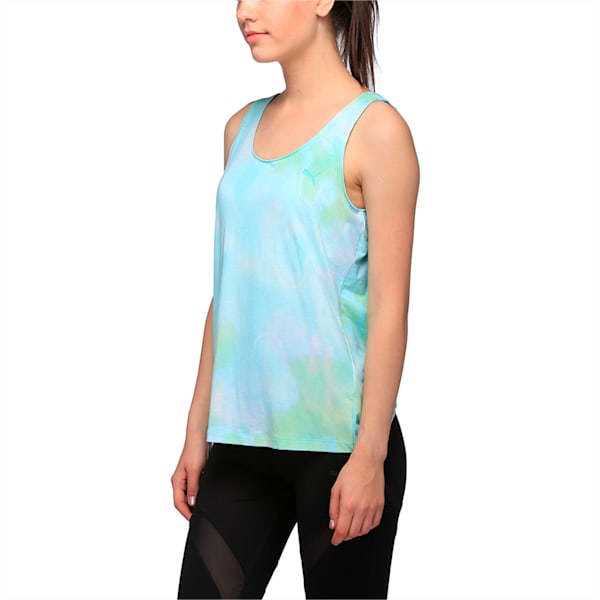 Evolution Women's Tank Top, Puma Black-AOP, extralarge-IND