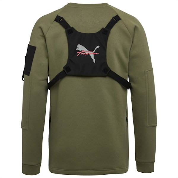 PUMA x TRAPSTAR Crew, Burnt Olive, extralarge-IND