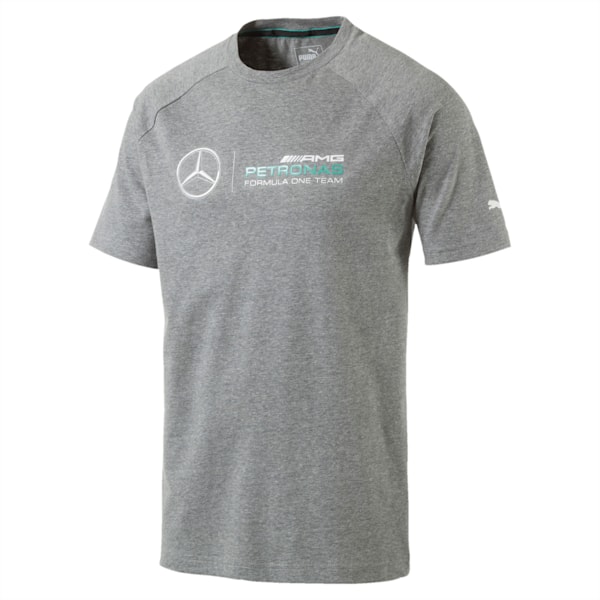 Mercedes Logo Men's T-Shirt, Medium Gray Heather, extralarge-IND
