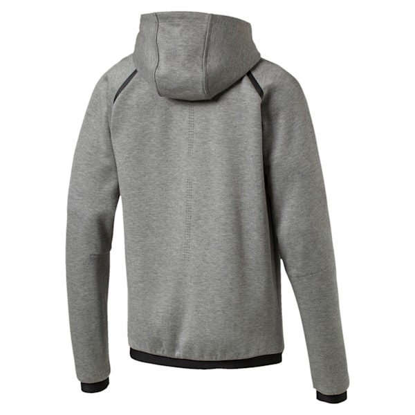 MERCEDES AMG PETRONAS Men's Full Zip Hoodie, Medium Gray Heather, extralarge-IND