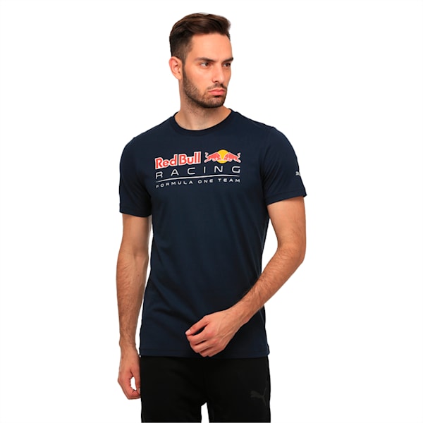 Red Bull Racing Logo Men's T-Shirt, Total Eclipse, extralarge-IND