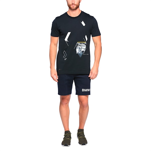 BMW Motorsport Graphic T-Shirt, Cotton Black, extralarge-IND