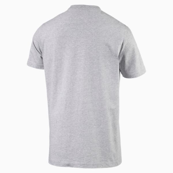 BMW Motorsport Men's Logo T-Shirt, Light Gray Heather, extralarge
