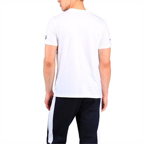 BMW MSP Graphic Men's T-Shirt, Puma White, extralarge-IND