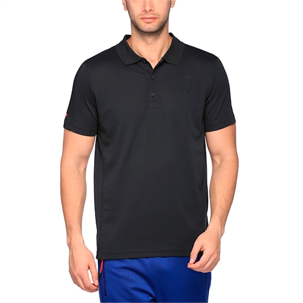Ferrari Men's Polo, Moonless Night, extralarge-IND