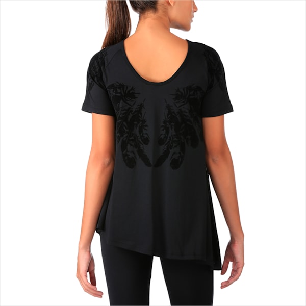 Evolution Women's Swan Top, Puma Black, extralarge-IND