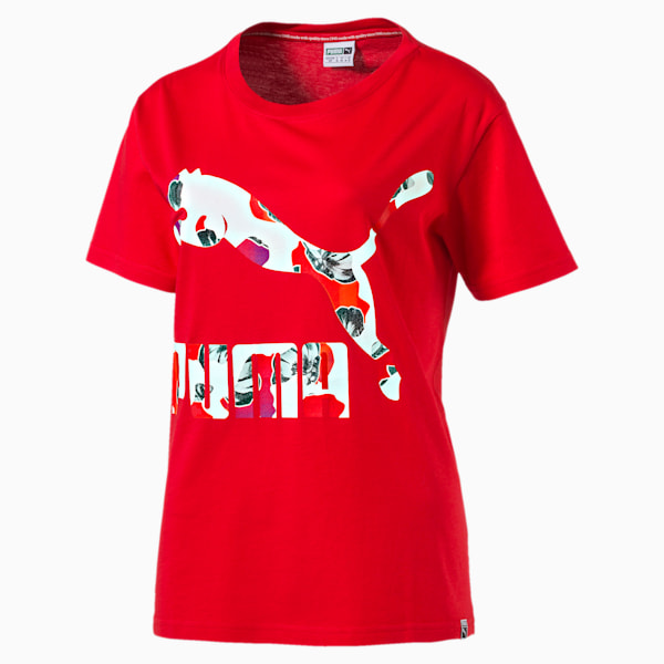 Archive Women's Logo T-Shirt, High Risk Red, extralarge-IND