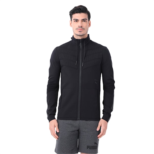 Evolution Men's evoKNIT Infinite Jacket, Puma Black, extralarge-IND