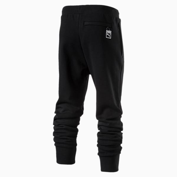 Archive Record Fleece Sweatpants, Puma Black, extralarge