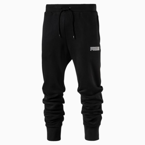 Puma fleece sweatpants outlet