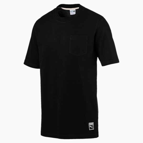 Classics+ Pocket Piqué T-Shirt, Cotton Black, extralarge