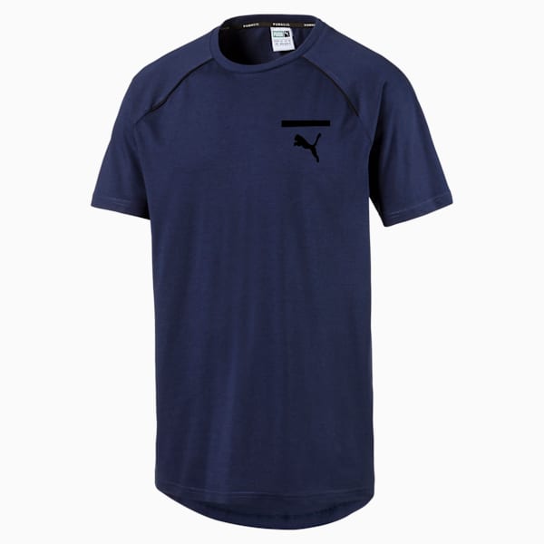 Evolution Men's Core T-Shirt, Peacoat, extralarge-IND