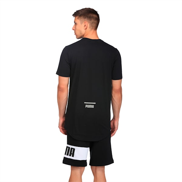 Evolution Men's Long T-Shirt, Puma Black, extralarge-IND