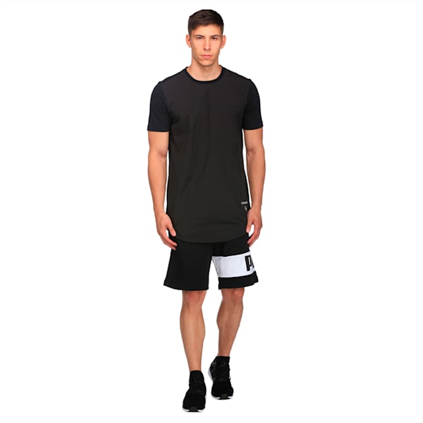 Evolution Men's Long T-Shirt, Puma Black, extralarge-IND