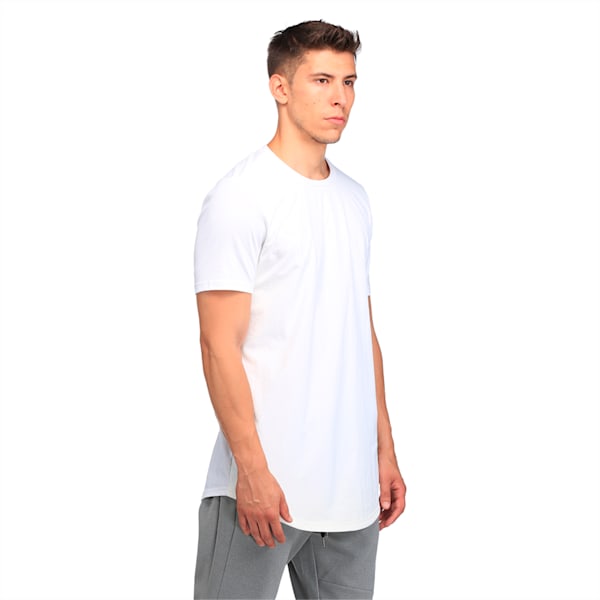 Evolution Men's Long T-Shirt, Puma White, extralarge-IND