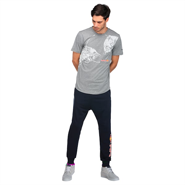 Red Bull Racing Graphic Men's T-Shirt, Medium Gray Heather, extralarge-IND