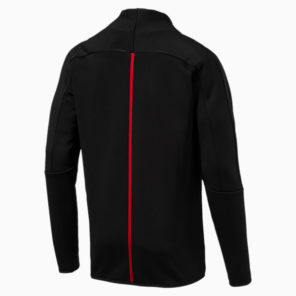 Ferrari Lifestyle Men's T7 Track Jacket, Puma Black, extralarge
