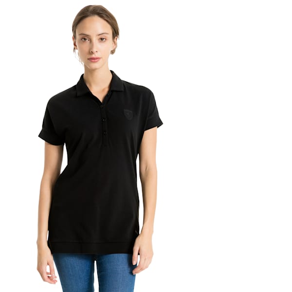 Ferrari Lifestyle Women's Polo, Moonless Night, extralarge-IND