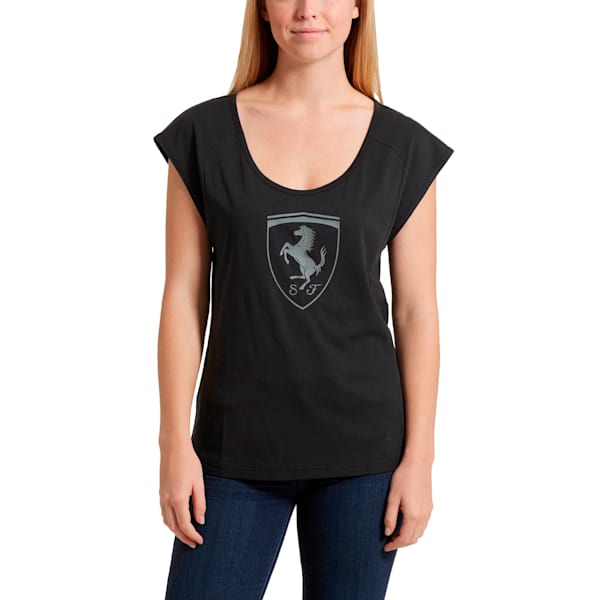 Ferrari Lifestyle Big Shield T-Shirt, Moonless Night, extralarge