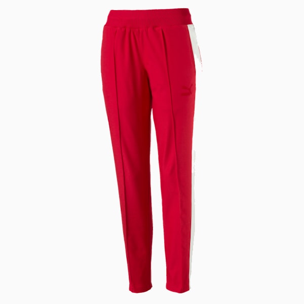 Onesport Women Cotton Spandex Jersey Red Track Pants at Rs 325