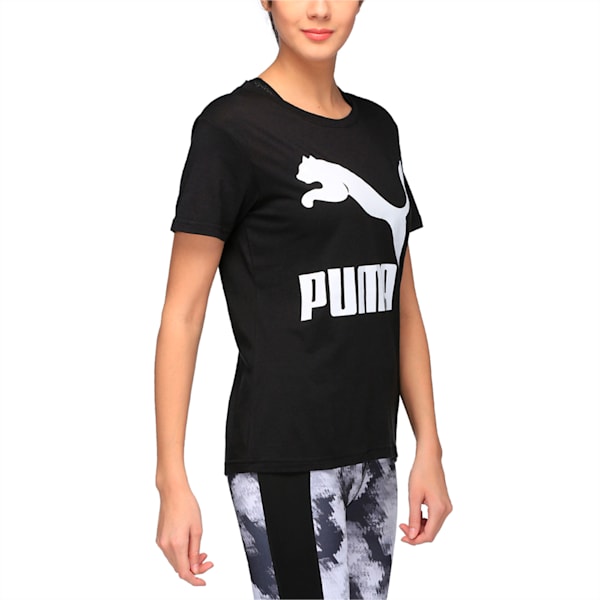 Archive Logo Tee, Puma Black, extralarge-IND