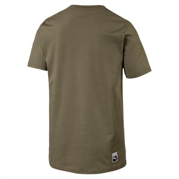 Classics Men's Archive Embossed Logo T-Shirt, Olive Night, extralarge-IND