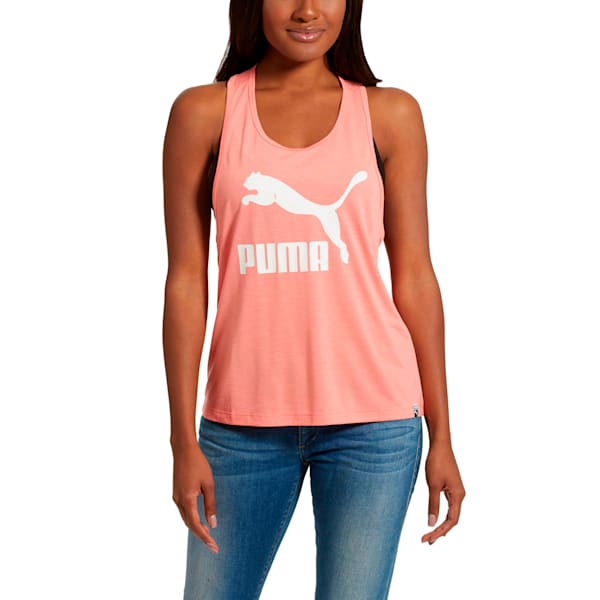 Classics Logo Women's Tank Top, Shell Pink, extralarge