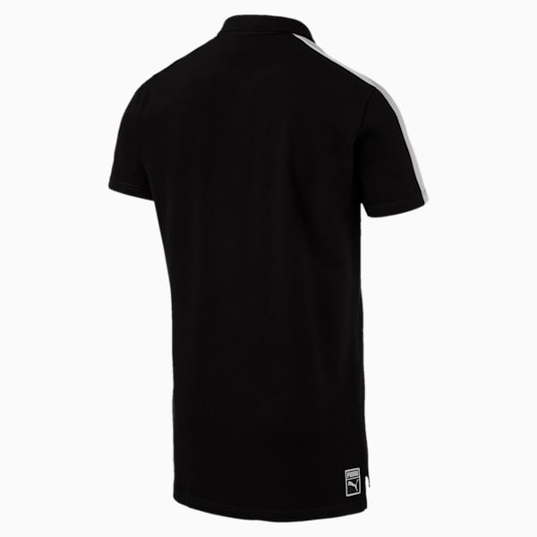 Archive T7 Men's Polo, Cotton Black, extralarge