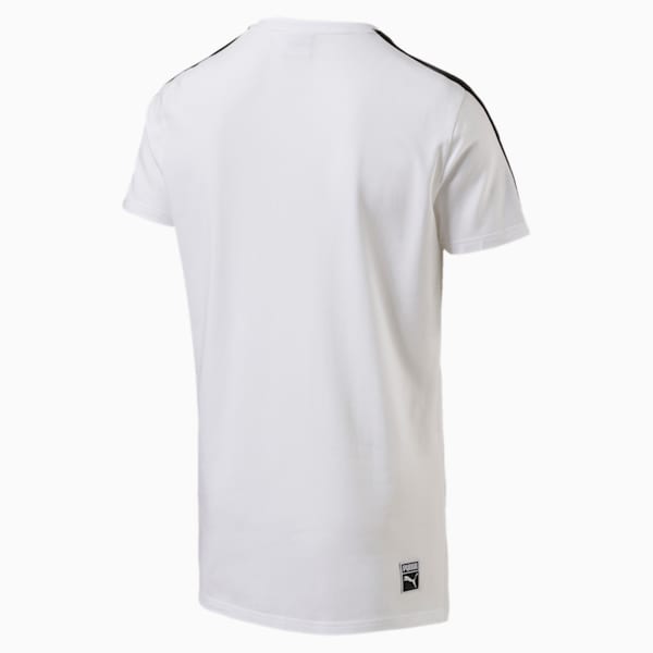 Archive T7 Men's Stripe Tee, Puma White, extralarge