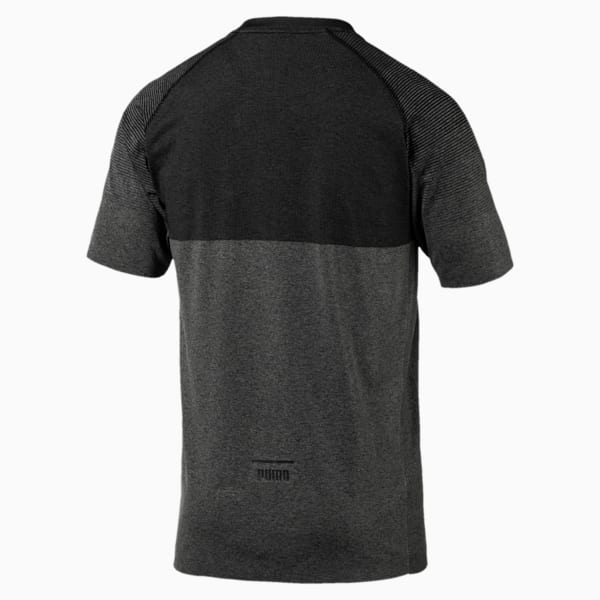 Pace evoKNIT Men's Tee, Asphalt-puma black, extralarge