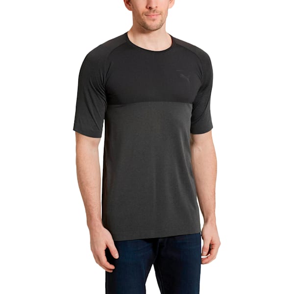 Pace evoKNIT Men's Tee, Asphalt-puma black, extralarge