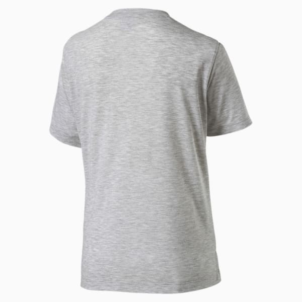 Classics Logo Women's Short Sleeve T-Shirt, Light Gray Heather, extralarge-IND